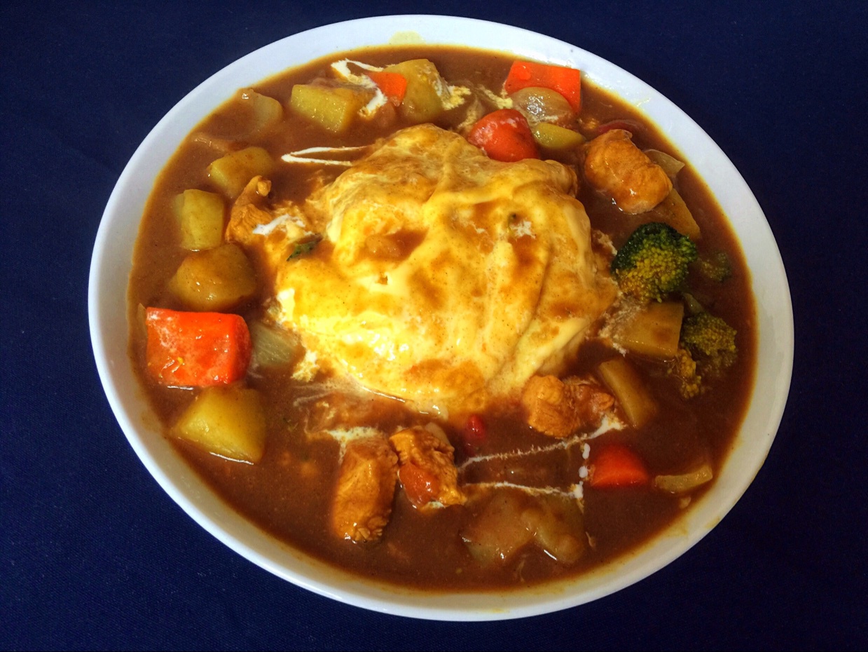 咖喱饭(配小黄鸭造型)
