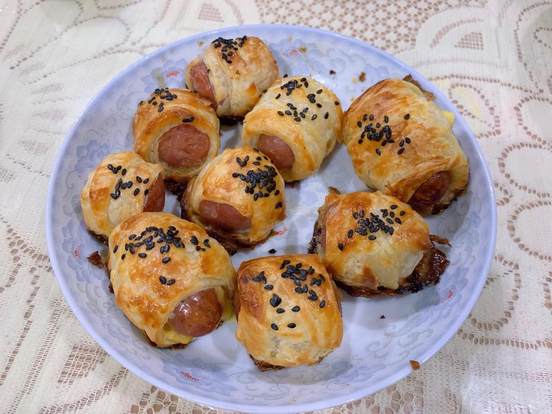 香酥香肠卷