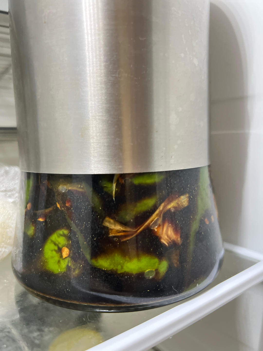 超下饭的～酱油腌辣椒（尖椒）咸菜