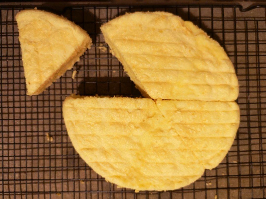 水嫩烫面蒸蛋糕