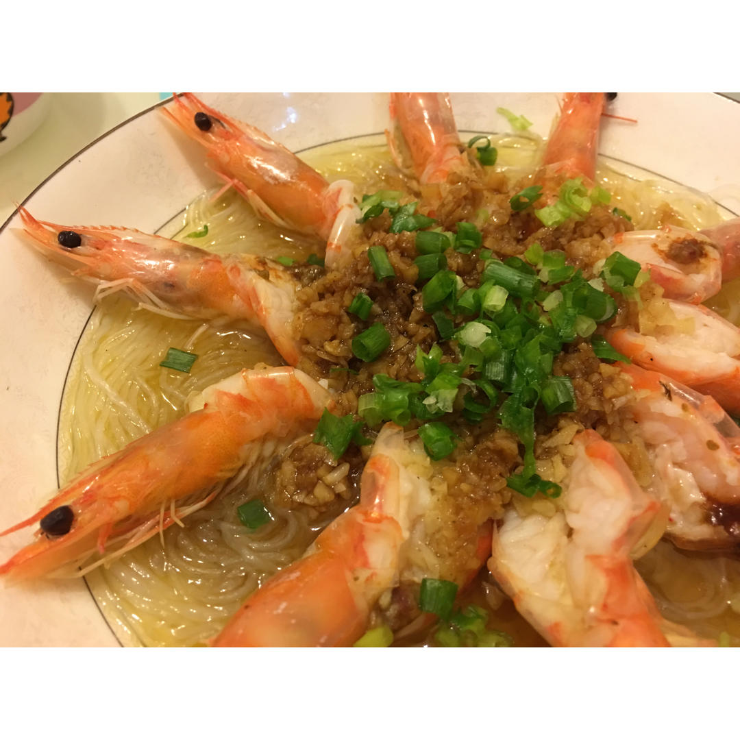 蒜蓉粉丝蒸虾