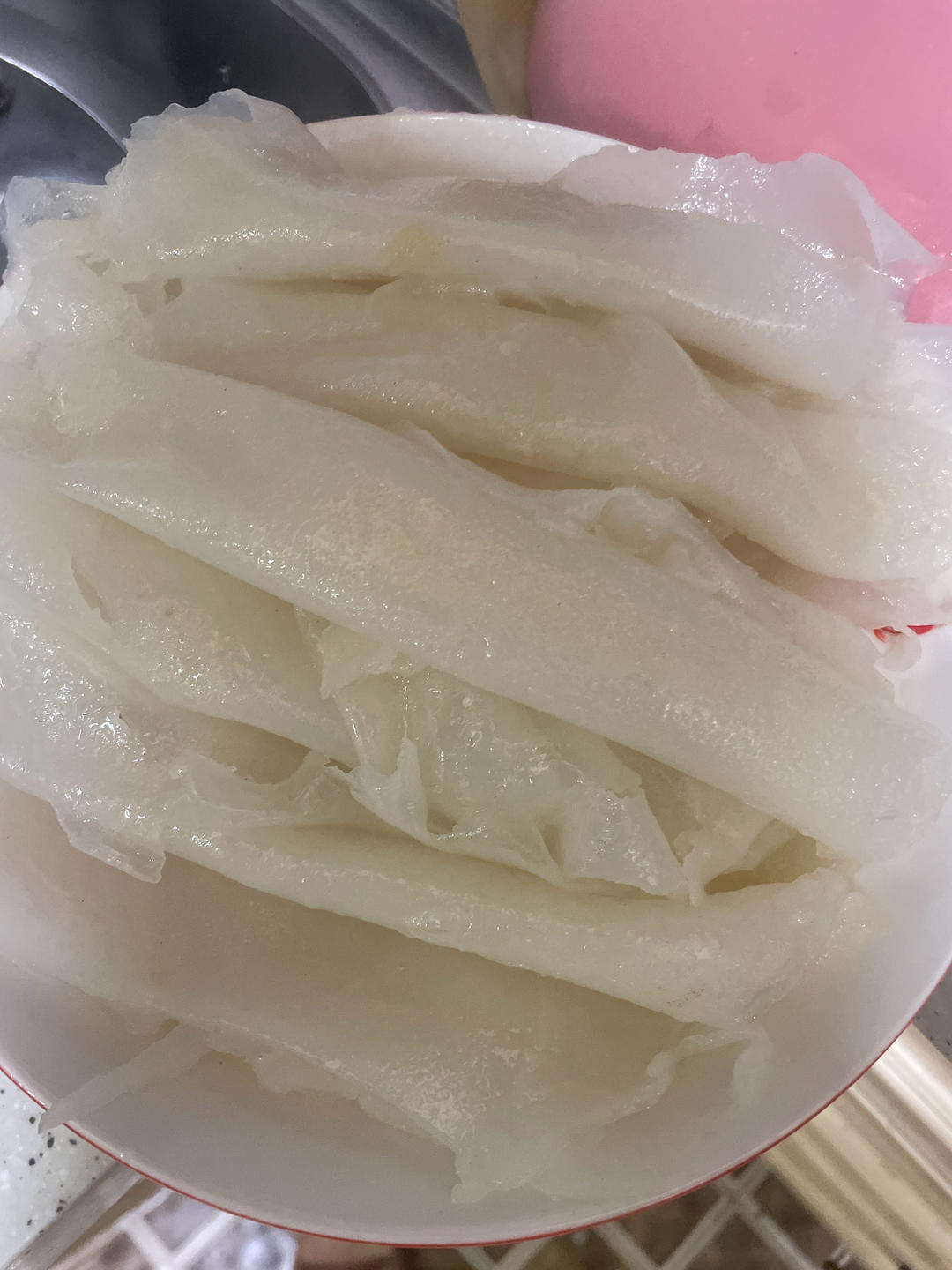 自制面筋版凉皮