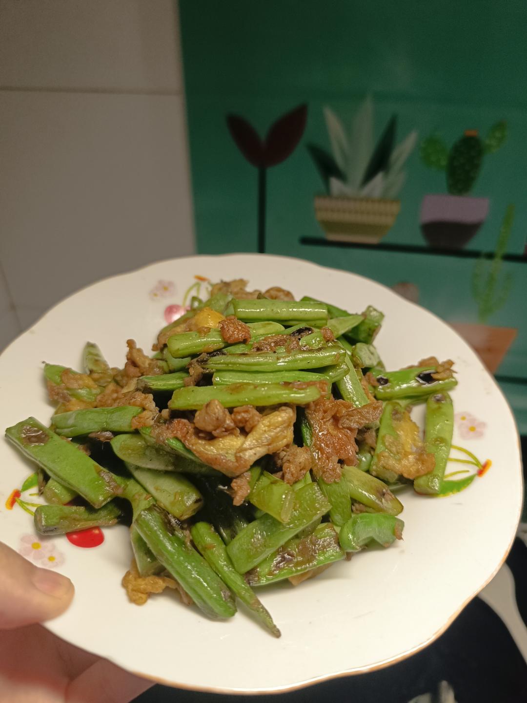 豆角炒蛋超级下饭菜，不好吃算我输
