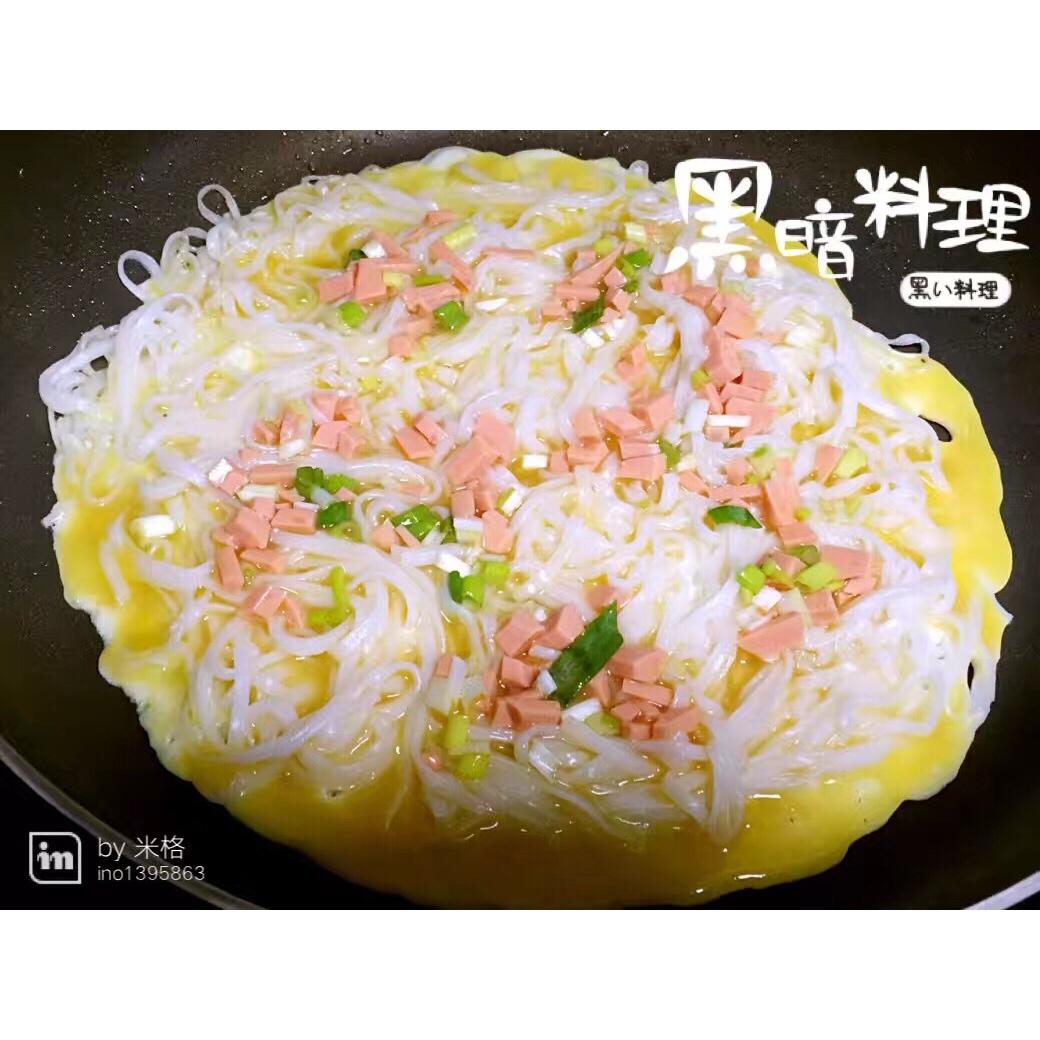面条鸡蛋煎饼 - "Happiness三茶"