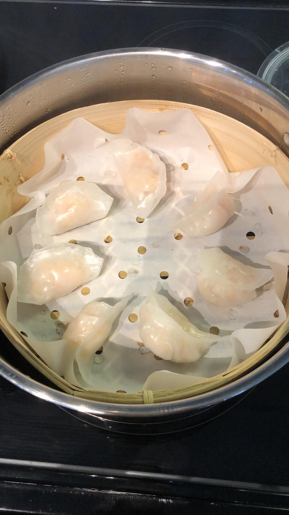 弯梳虾饺