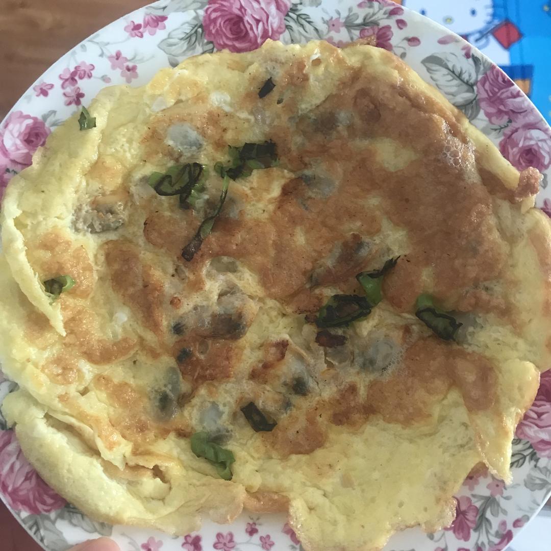 海蛎子煎蛋饼🍳