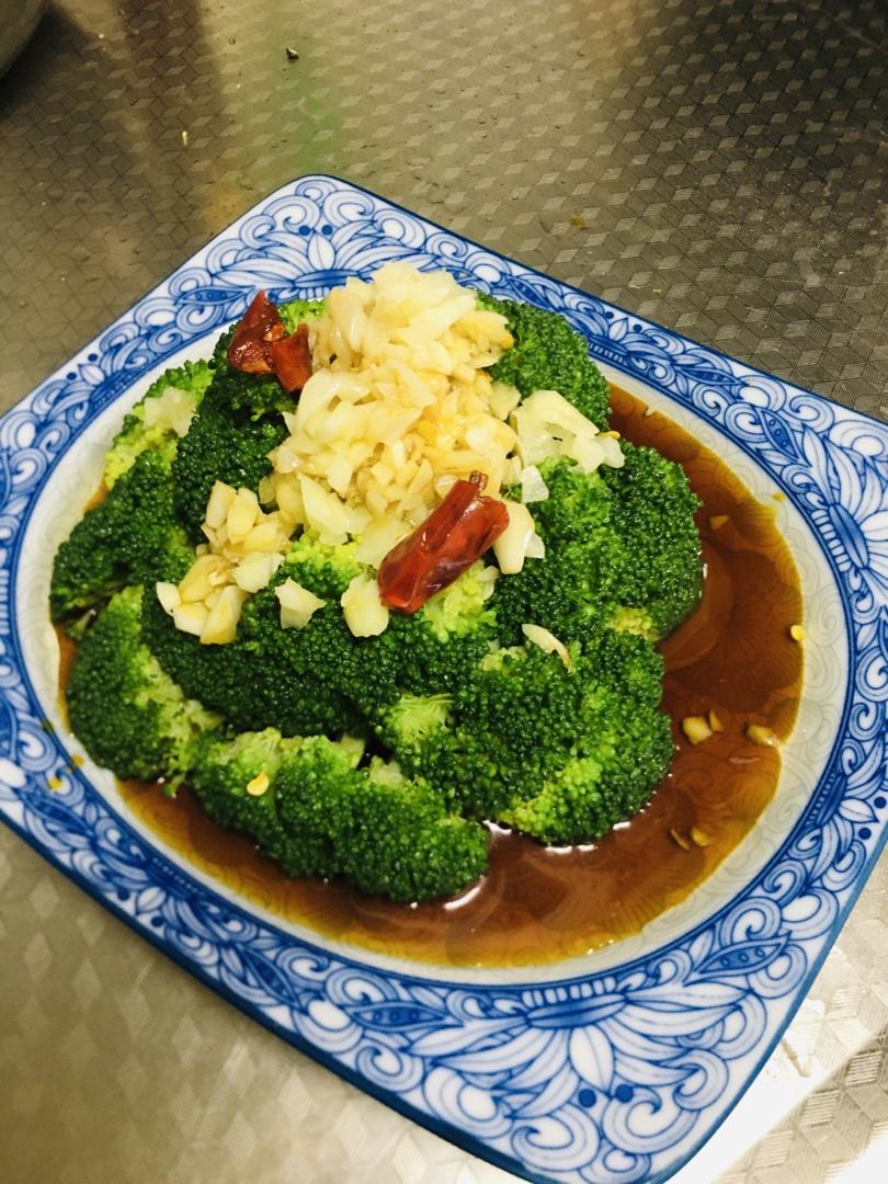 白灼西兰花