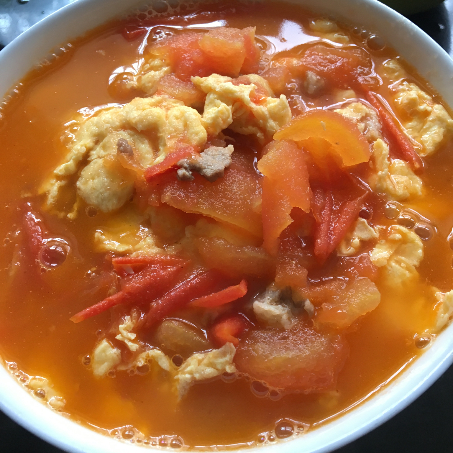 西红柿鸡蛋面