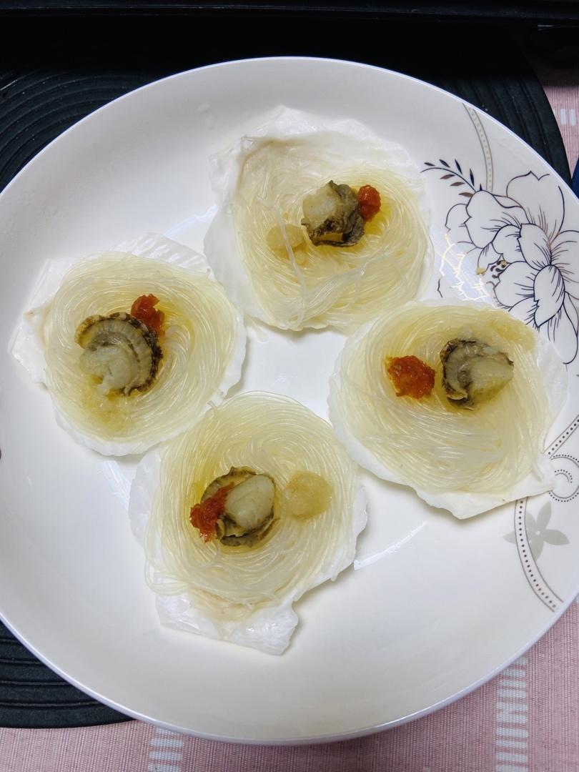 蒜蓉粉丝蒸扇贝