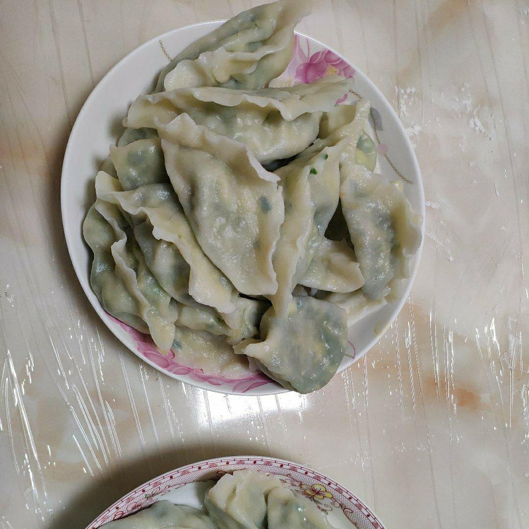 韭菜鸡蛋虾仁三鲜饺子