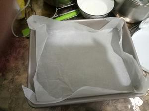 蜜红豆古早味蛋糕(11寸方烤盘)超详细~的做法 步骤5