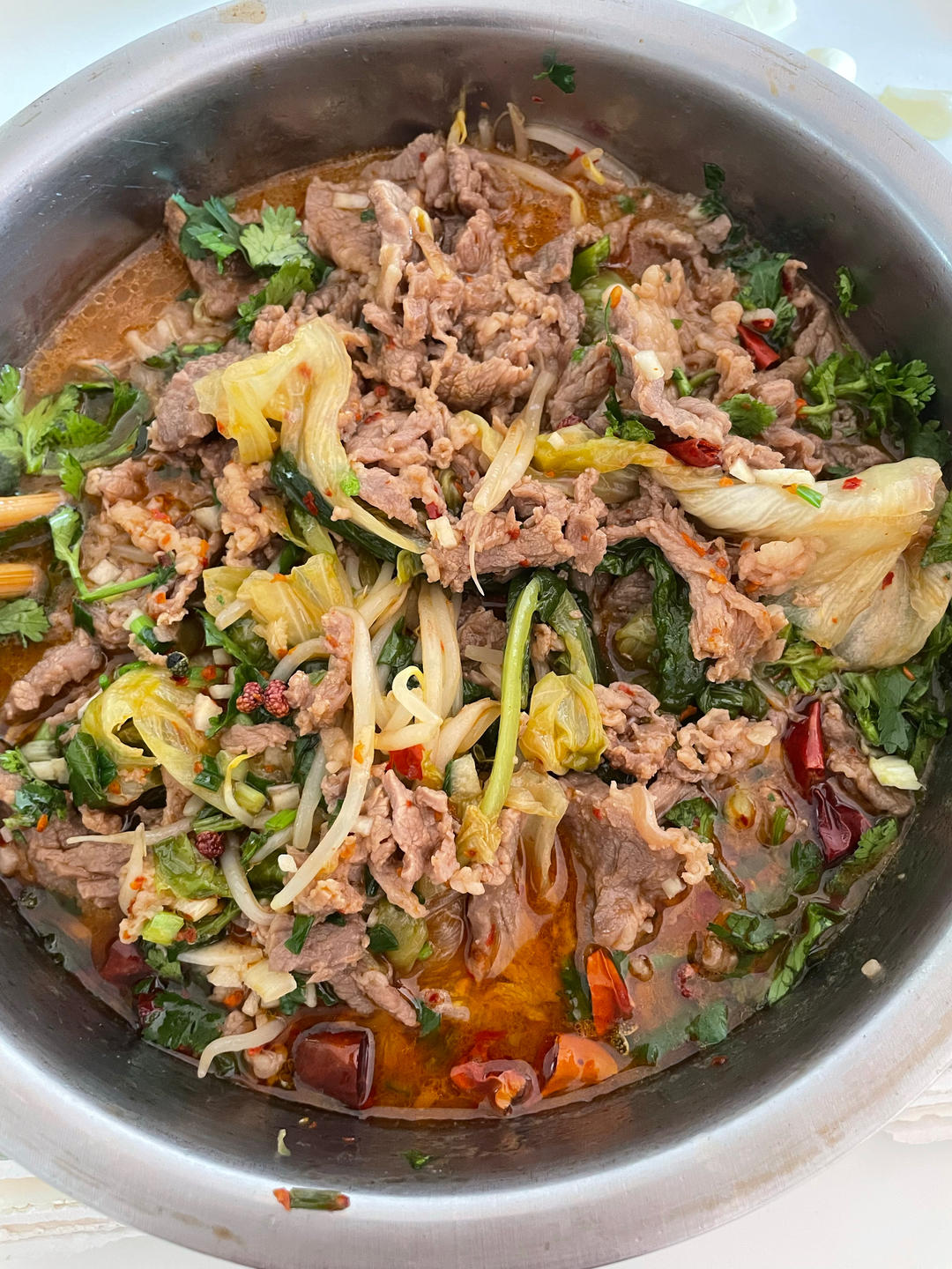 水煮肉片（肯定不翻车）