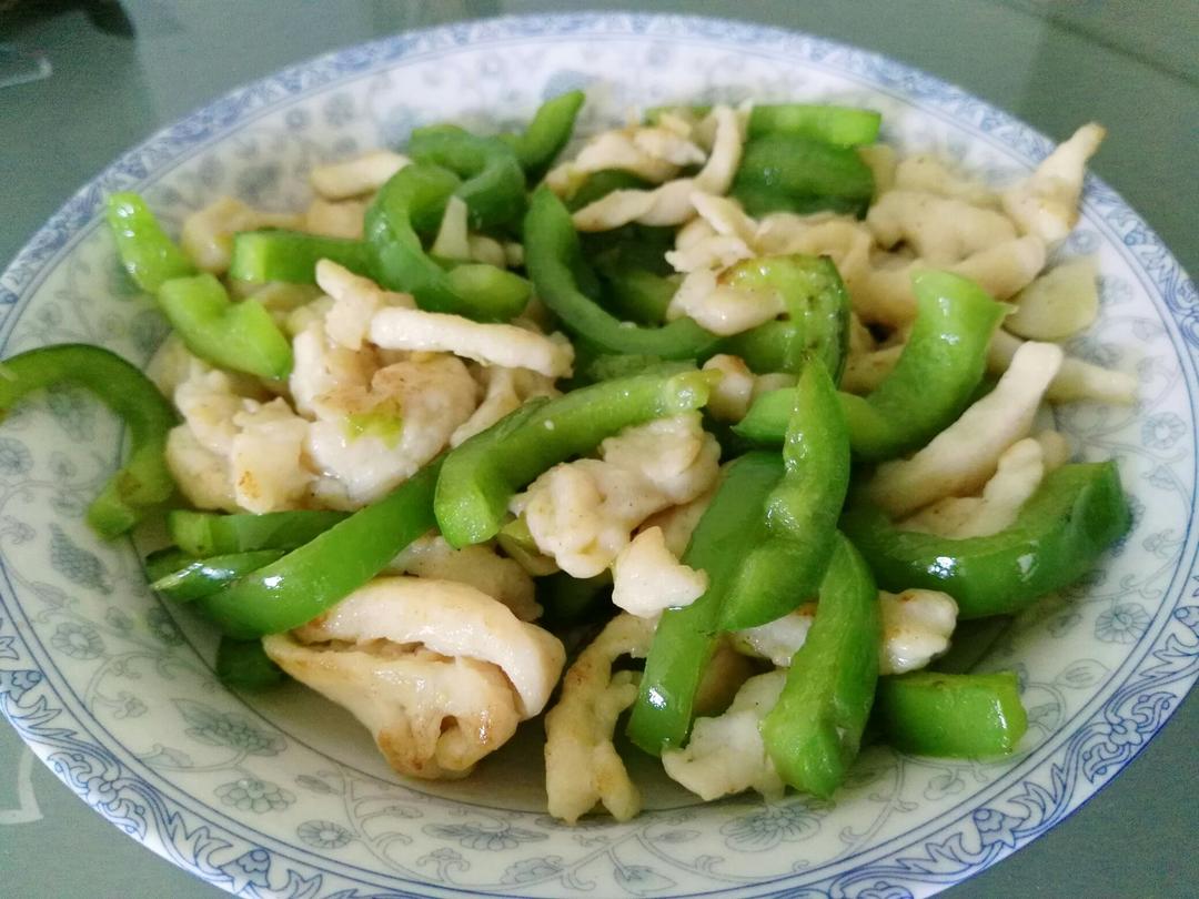 青椒肉丝--下饭快手菜