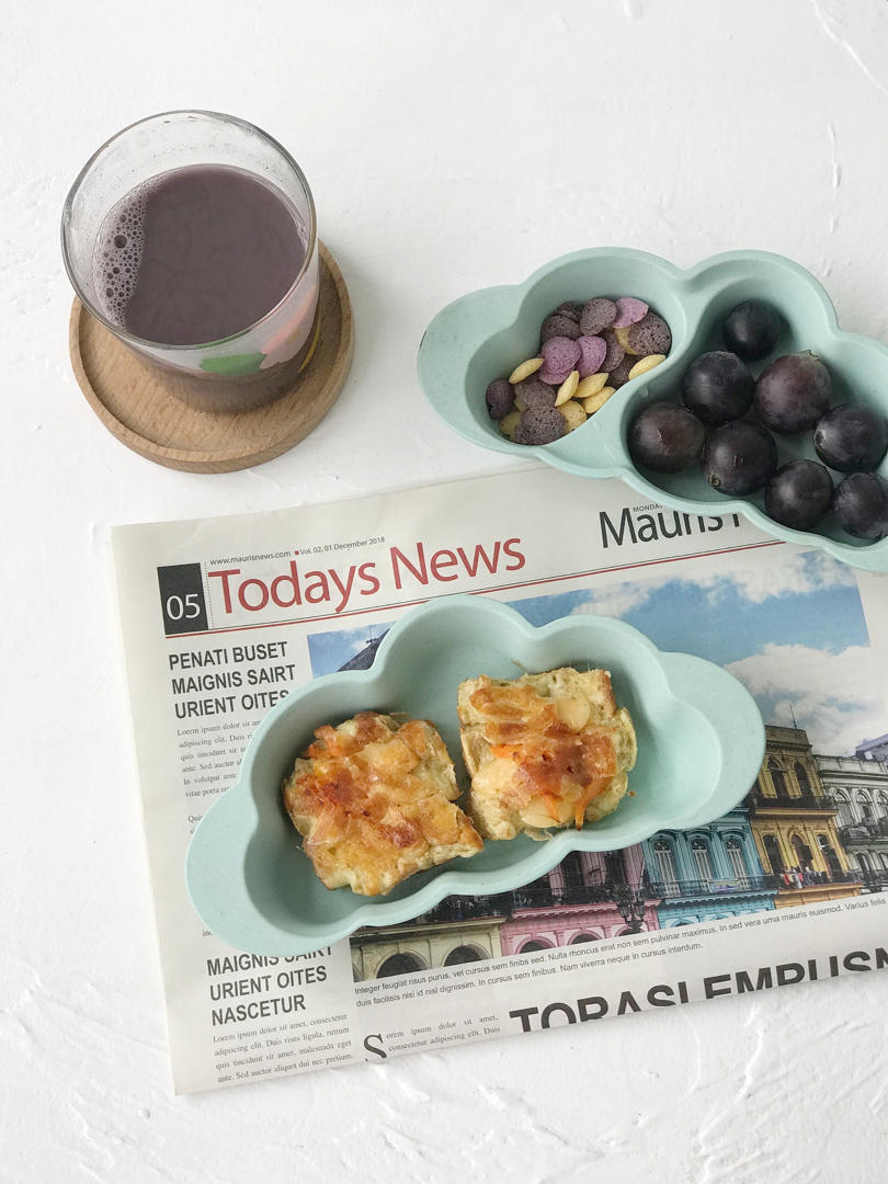 鲜虾吐司块小披萨