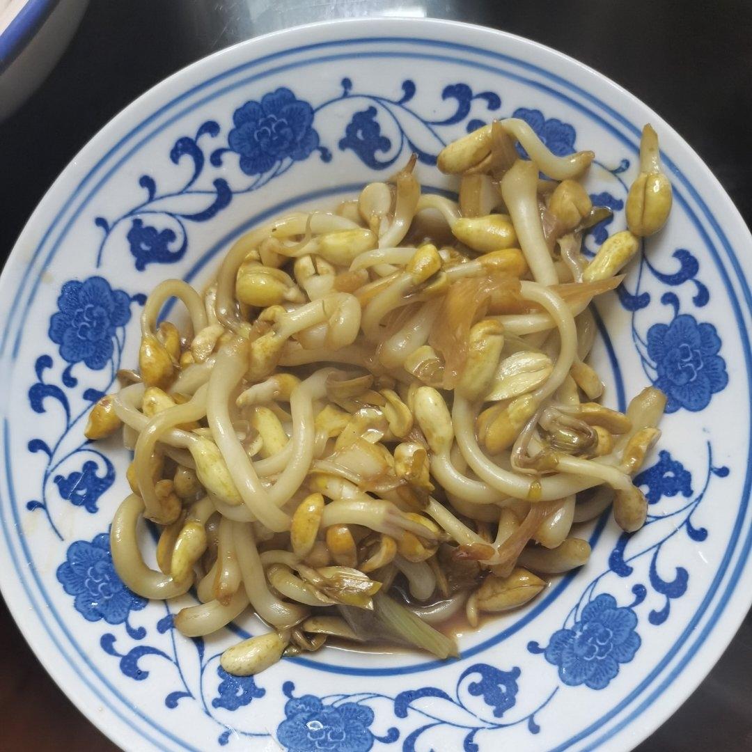 清炒花生芽
