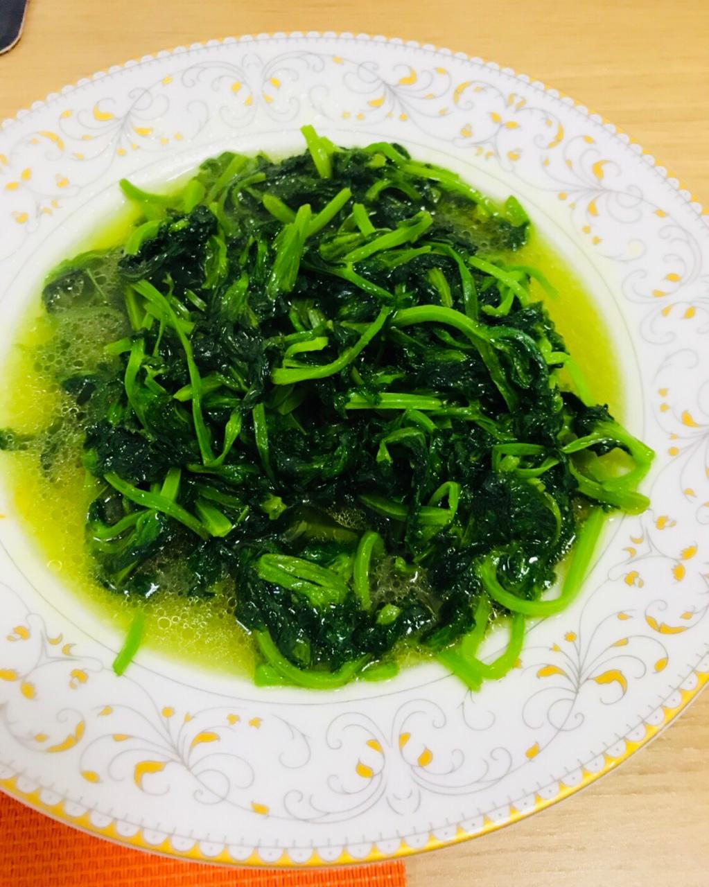 【酒香豆苗图片】lily囡囡_下厨房