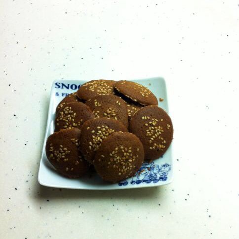 芝麻蛋香小饼