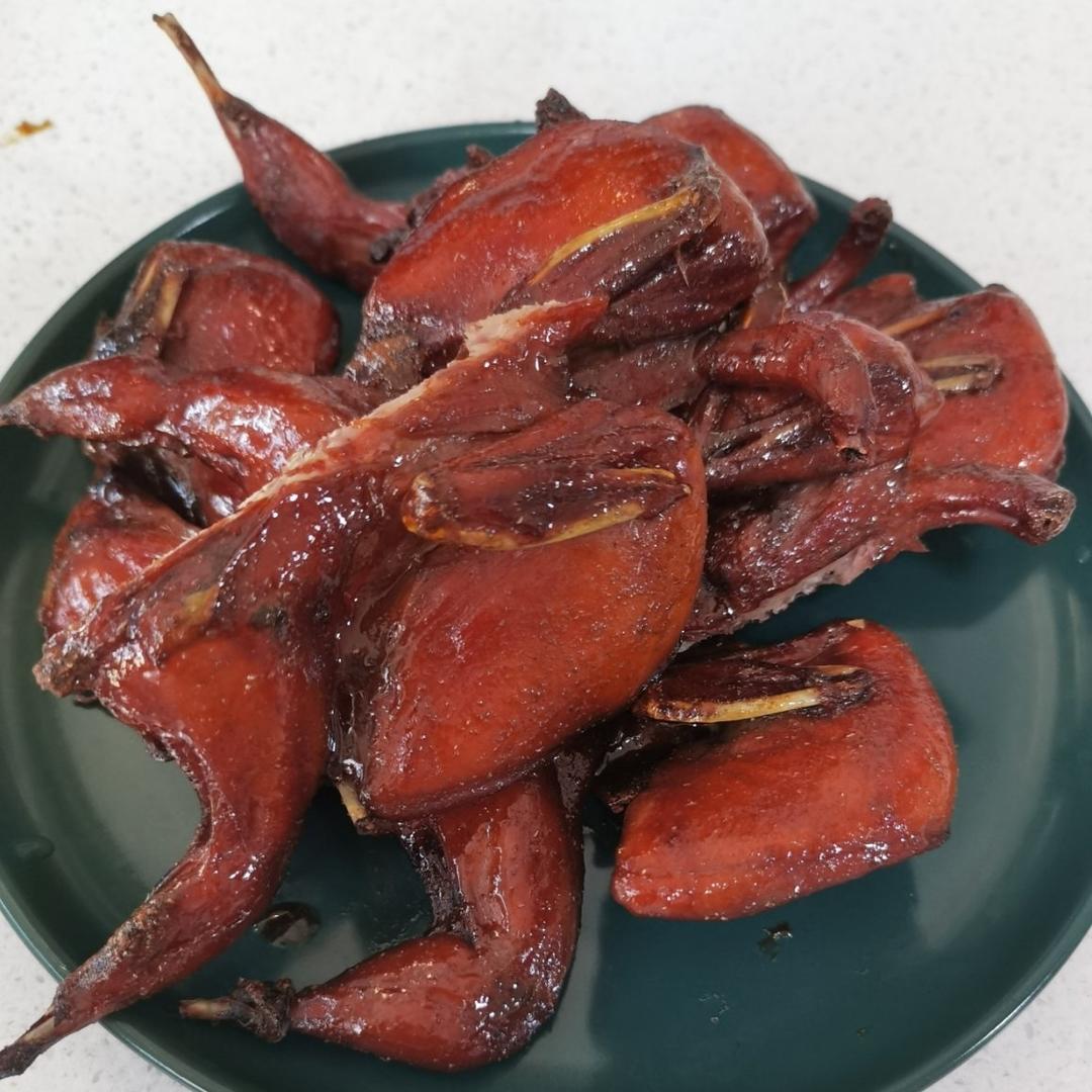 蜜汁烤鹌鹑（烤箱版）