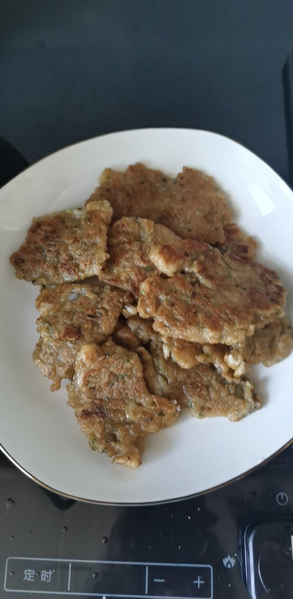 香煎水鱼饼（水潺饼）