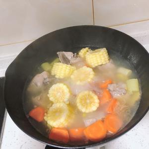 排骨玉米冬瓜汤的做法 步骤8
