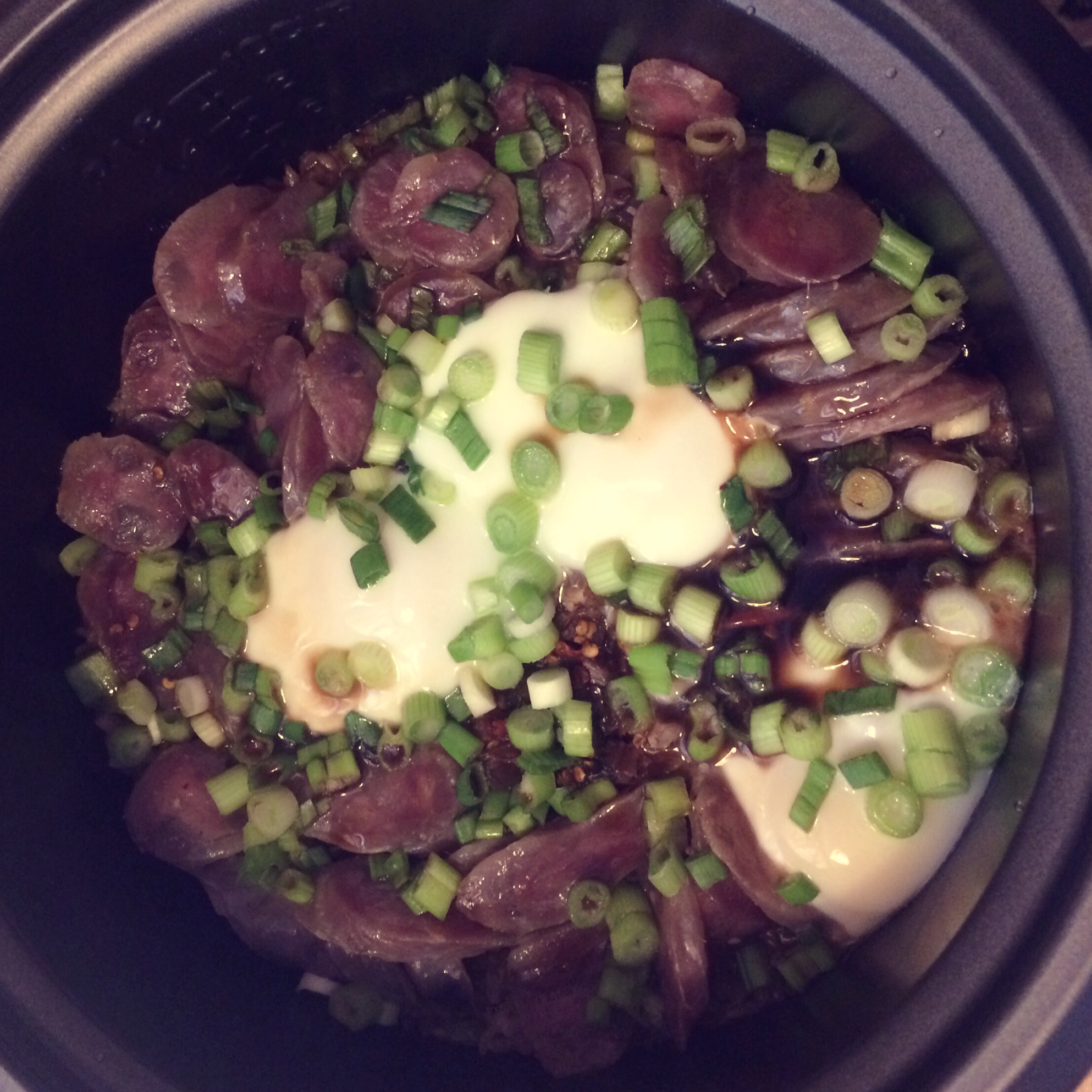 香肠煲仔饭