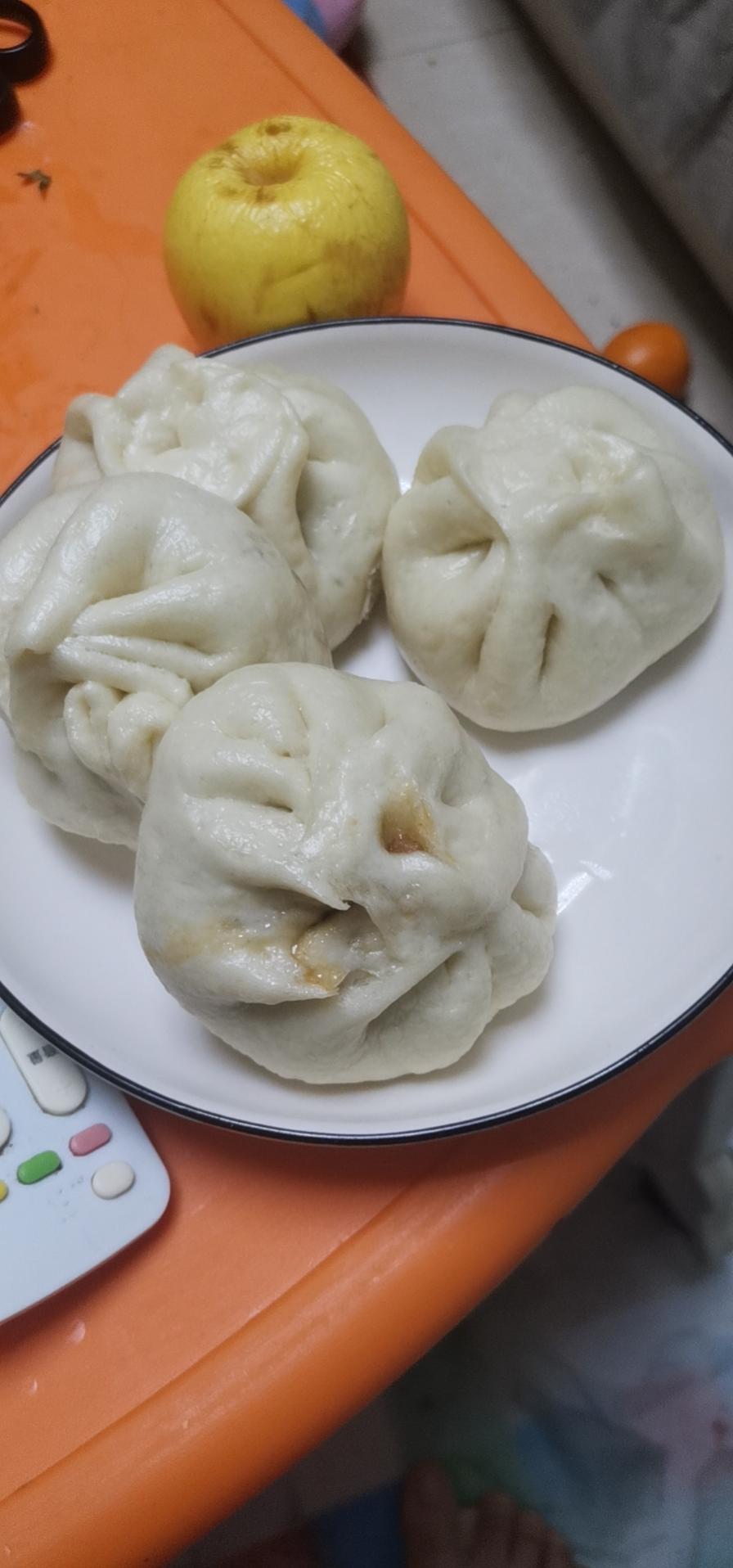 一次发酵肉包子