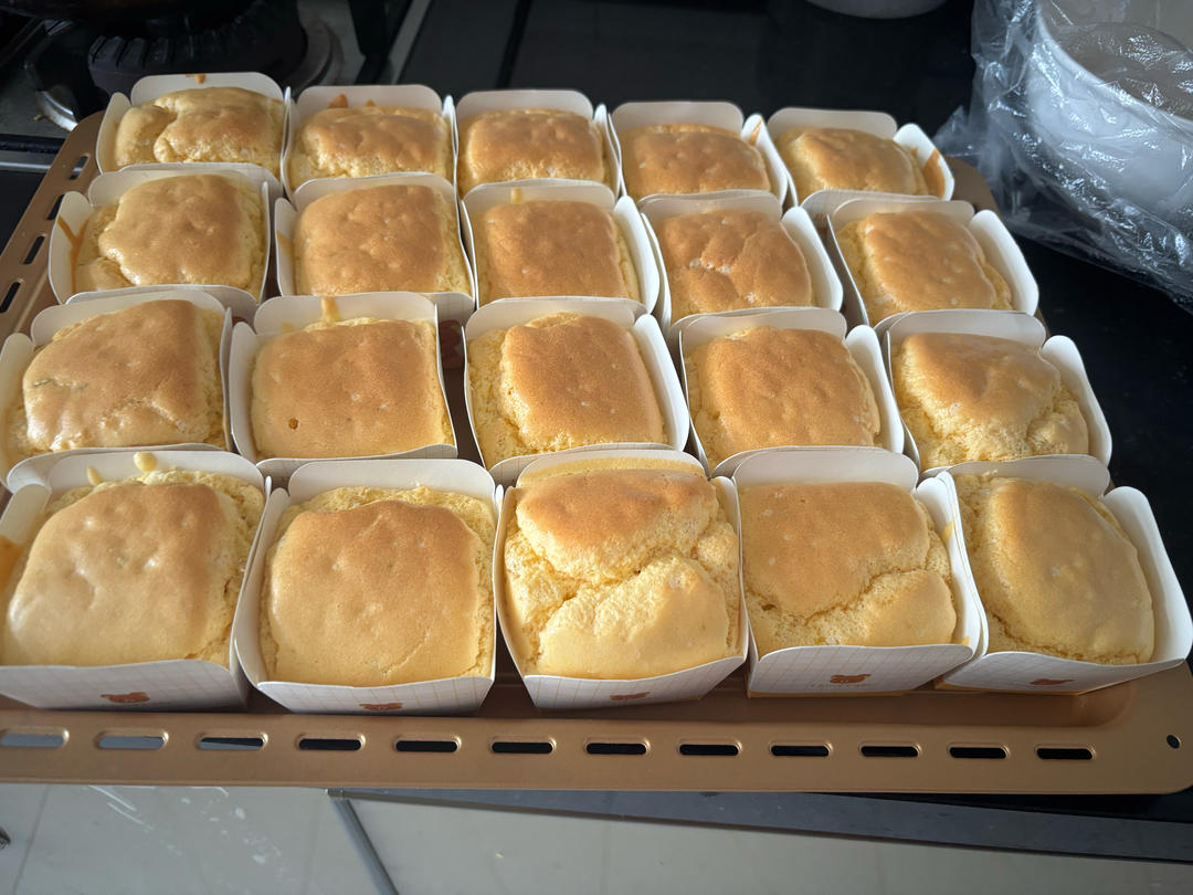 超详细的八寸香橙蛋糕