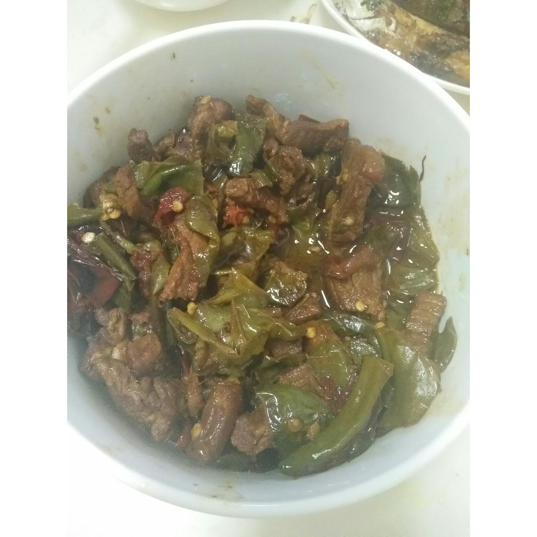 延边辣椒酱牛肉