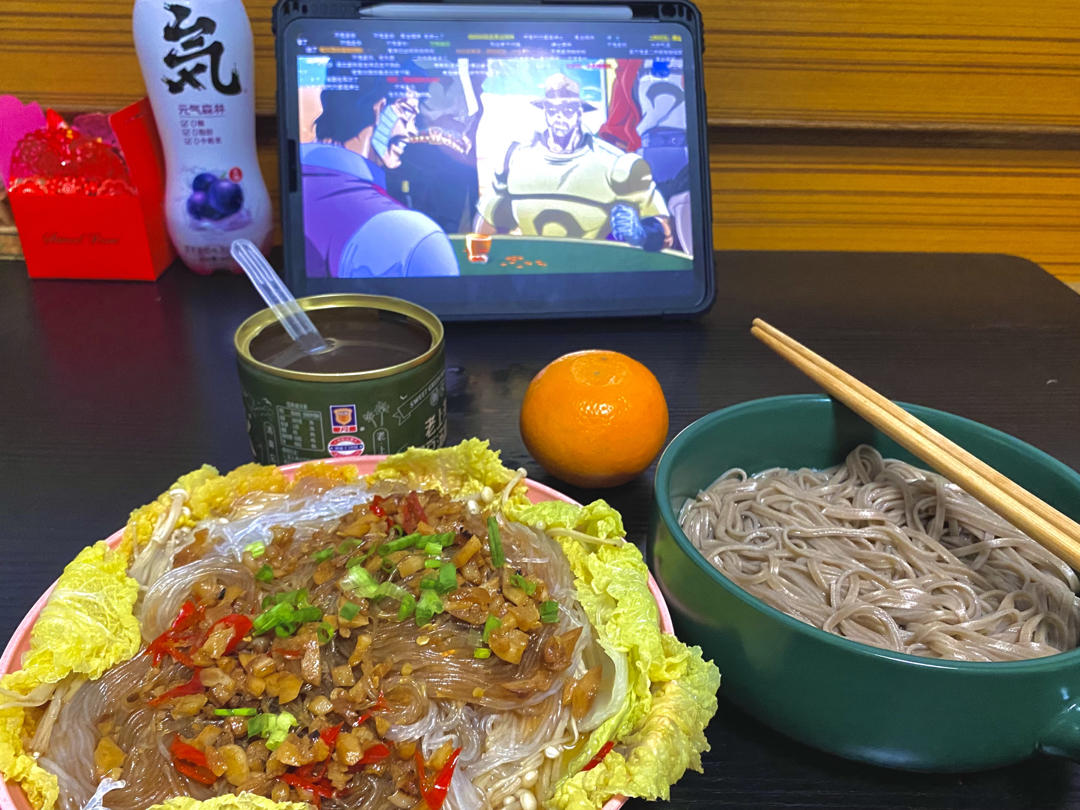 蒜蓉粉丝娃娃菜