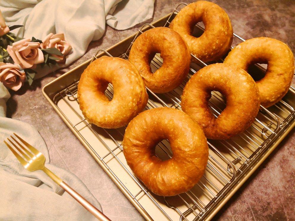 不用烤箱不用模具的甜甜圈