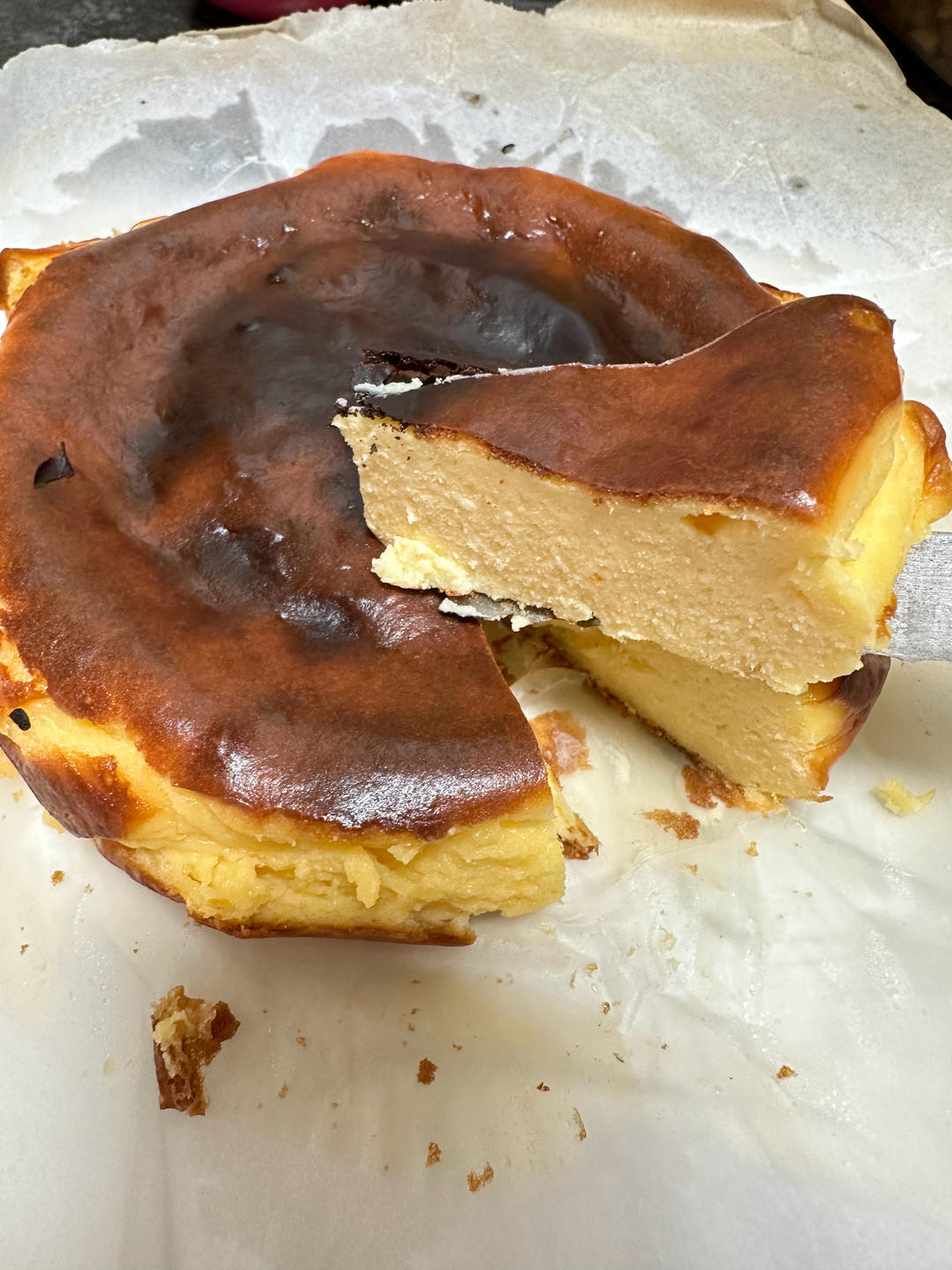 巴斯克芝士蛋糕『最简单的蛋糕』零失败🔥芝士控