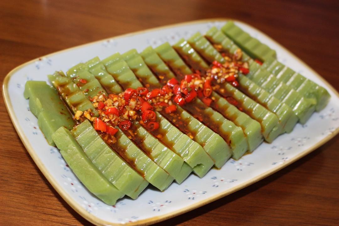 夏日必备菠菜凉粉