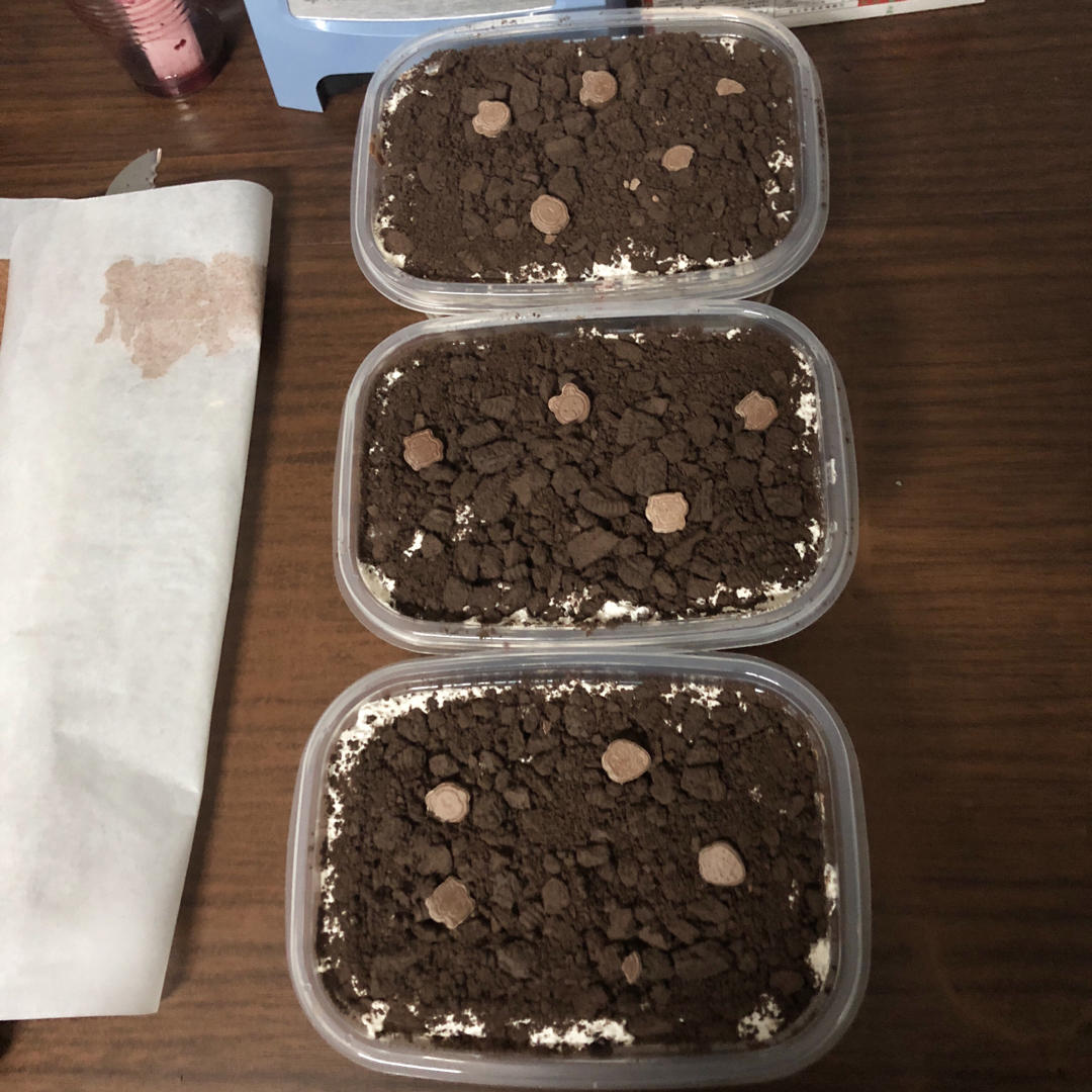 低糖不腻的奥利奥咸奶油蛋糕盒子