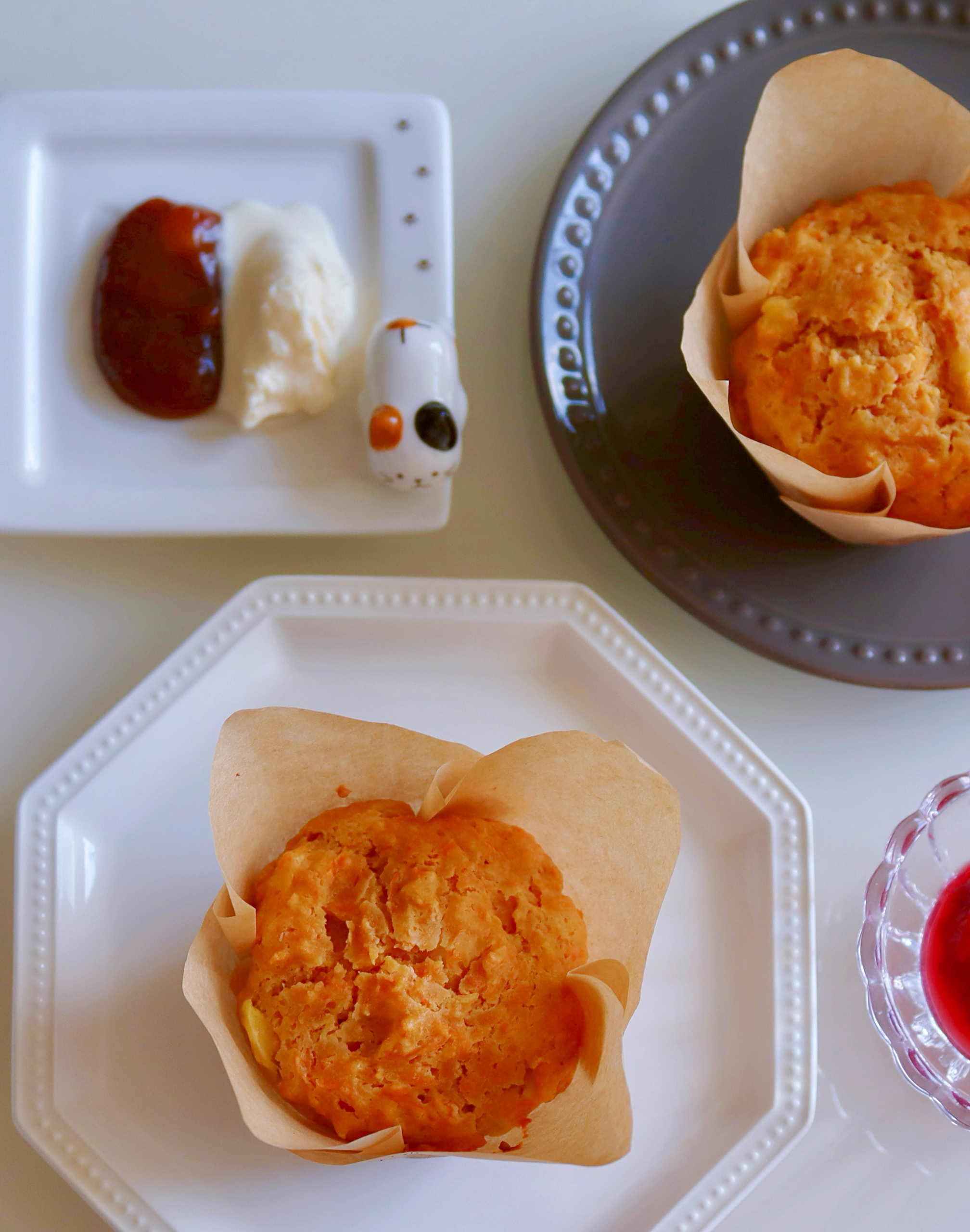 Morning Glory Muffin 胡萝卜和苹果做的健康玛芬