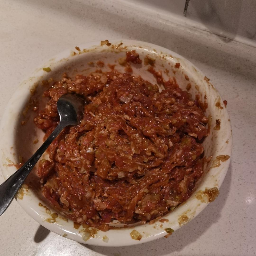 猪肉大葱饺子馅超级简单