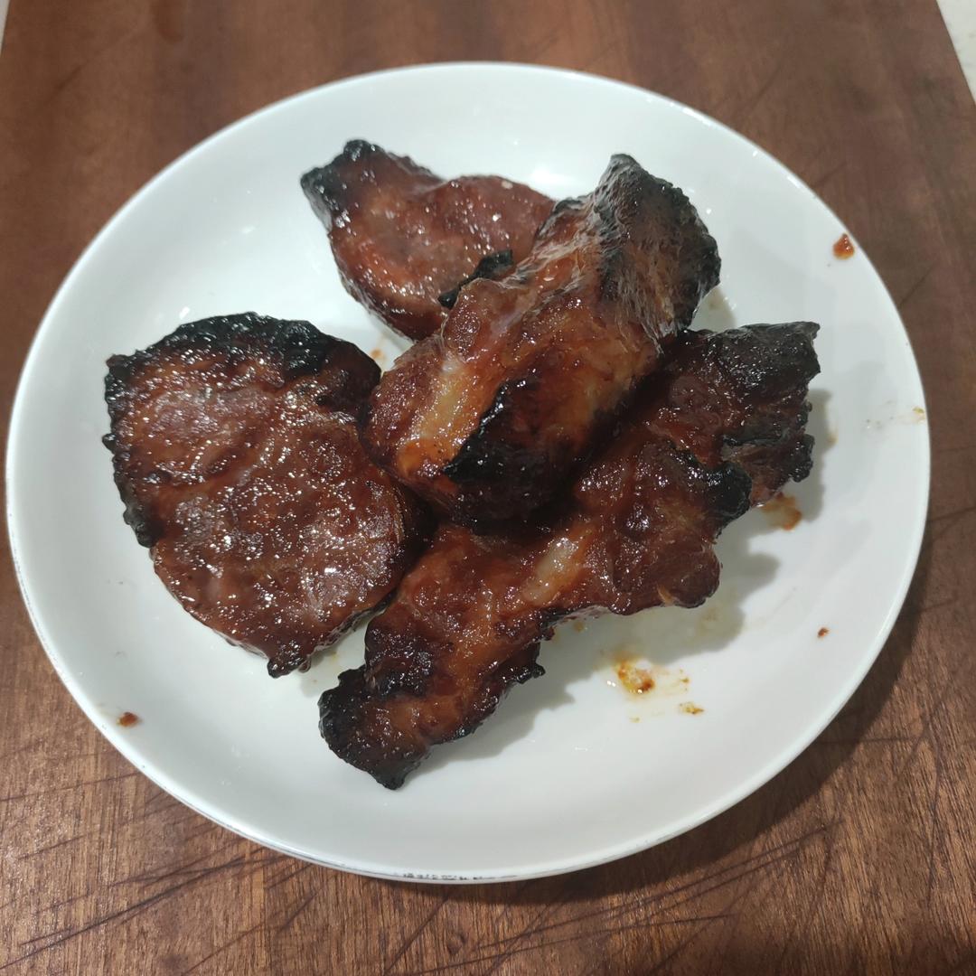 蜜汁叉烧肉（新手烤箱0失败）