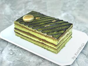 抹茶歌剧院（Opera Cake）的做法 步骤19