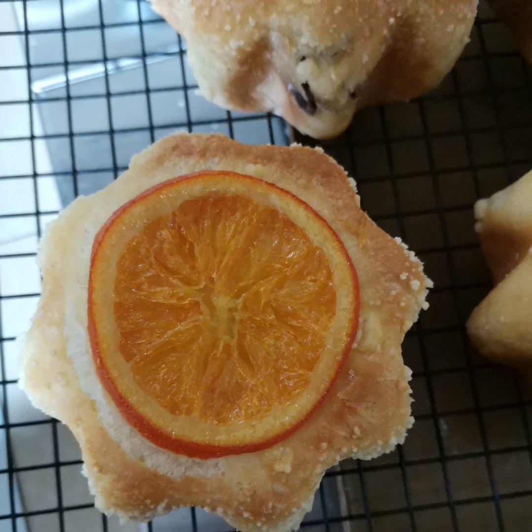 香橙卡士达星星包