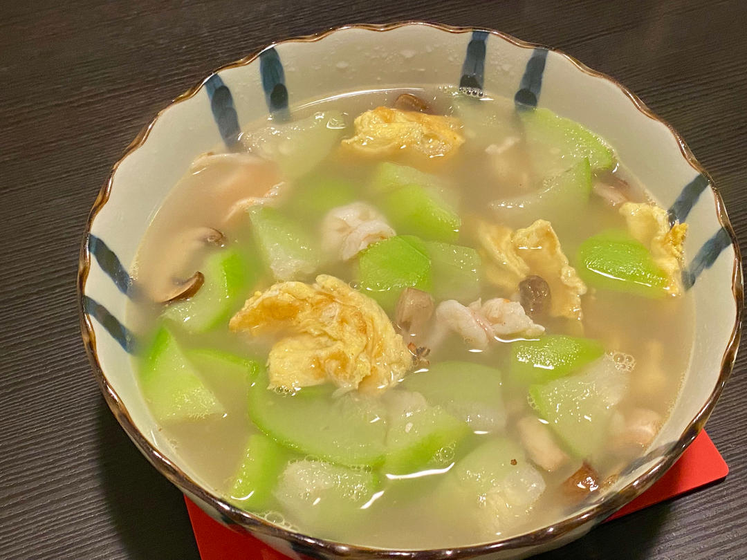 味道鲜美的丝瓜汤