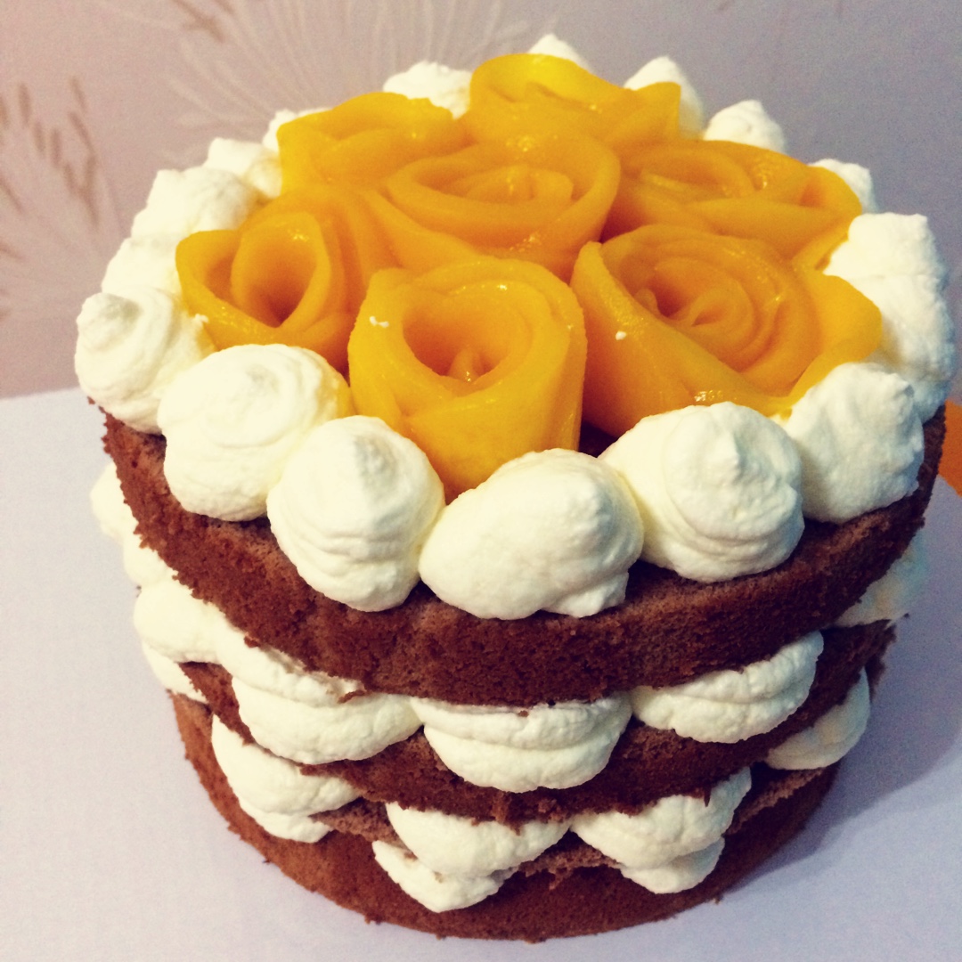 海绵胚裸蛋糕（附制作视频）