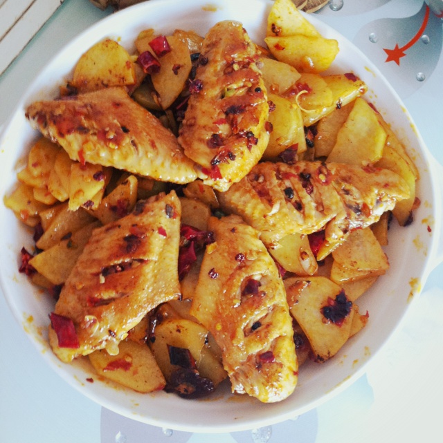 麻辣香锅鸡翅