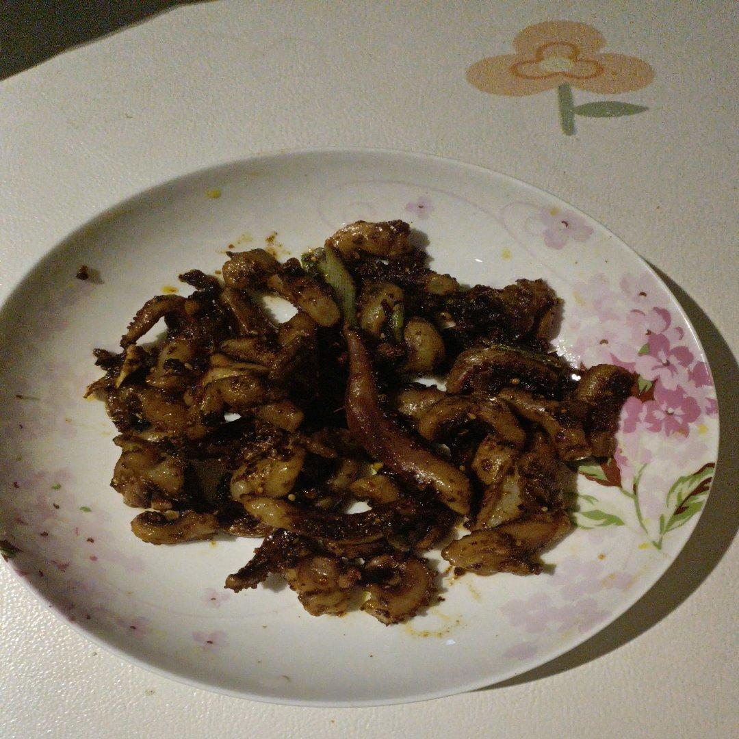 超下酒的鱿鱼须！（步骤巨详细）
