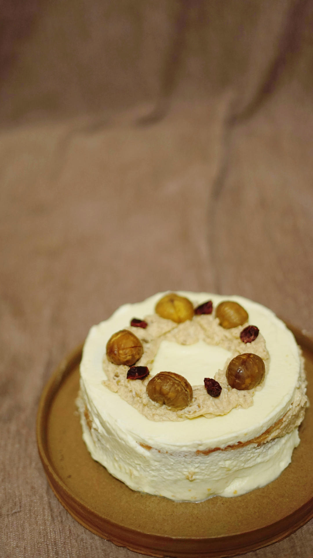 海盐朗姆酒·红茶栗子巴斯克｜定制💯幸福