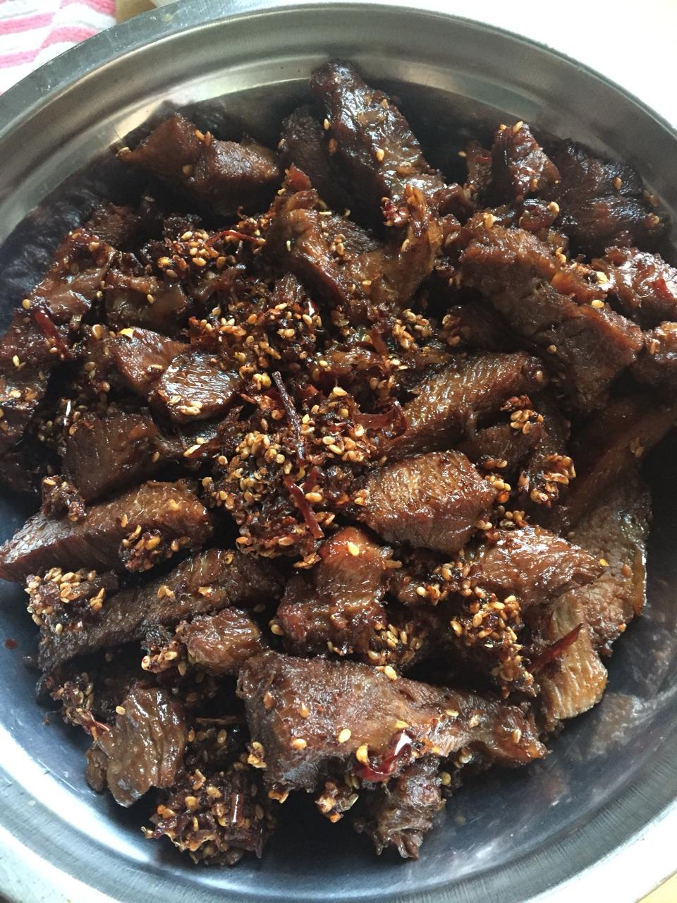 麻辣牛肉干