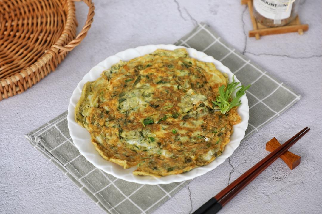 香椿鸡蛋饼