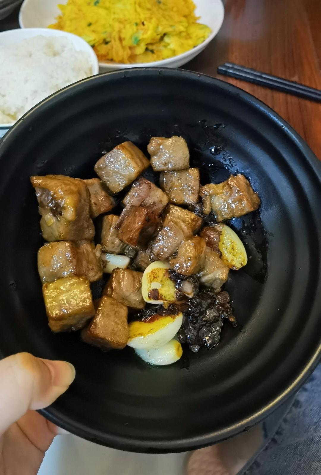 好吃到舔盘的蒜香黑椒牛肉粒