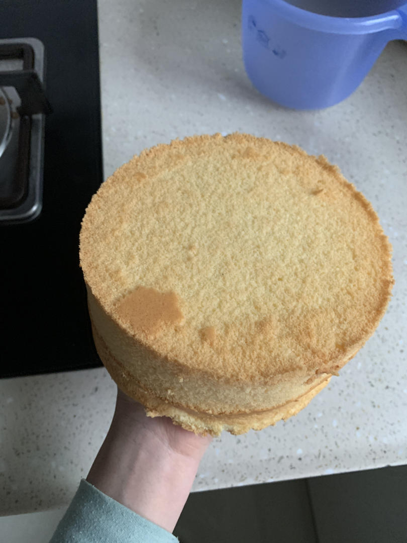 超柔软6寸戚风蛋糕(附8寸配方)零失败 超详细‼️含操作视频