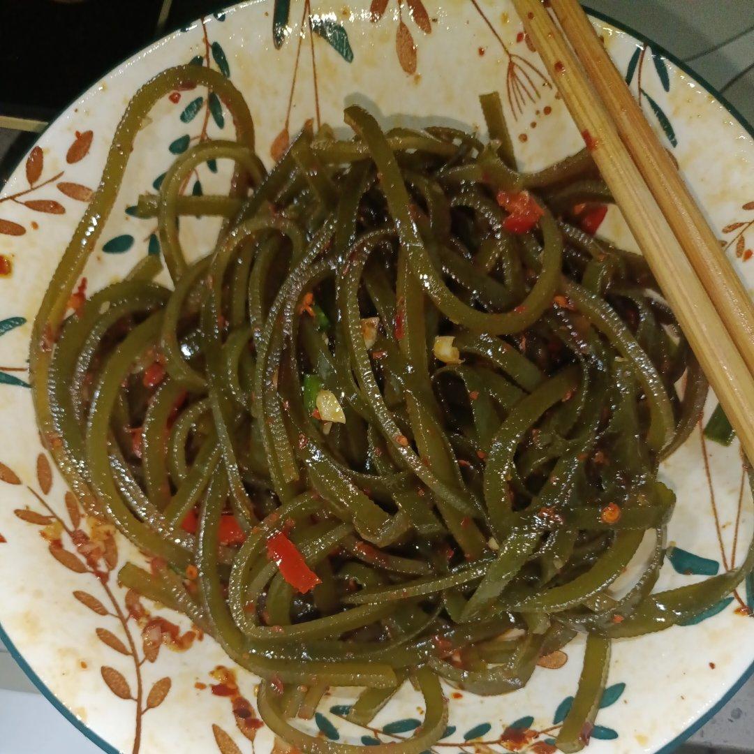 凉拌酸辣海带丝