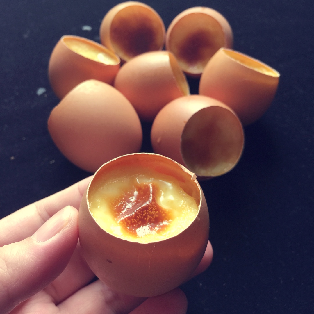 鸡蛋壳布丁