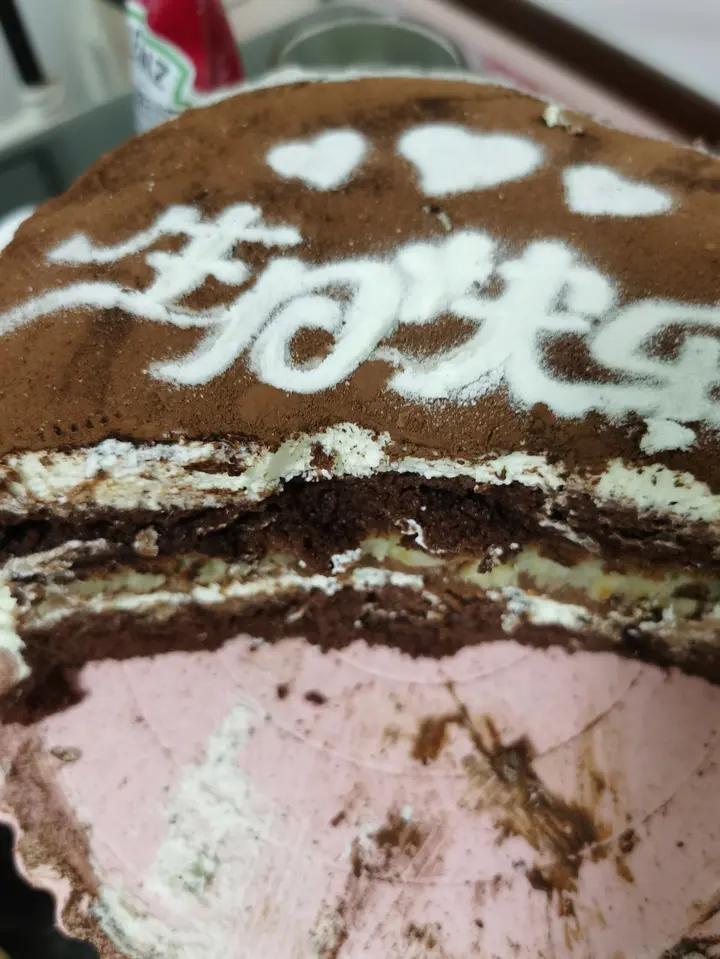 超详细 奶油巧克力生日裸蛋糕